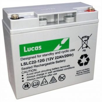 Lucas VAT FREE Scooter Batteries-22AH