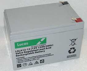 Invacare-Zoom 220-Zoom 300-Zoom 3-2 x Lucas Batteries